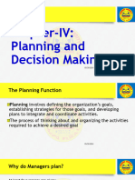 CH-4 Planing & Decision Making