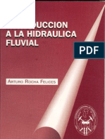 Introducción A La Hidráulica Fluvial - ARTURO ROCHA FELICES