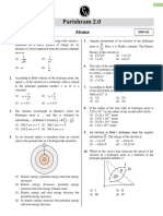 Atoms - DPP 01 (Of Lec 02) - (Parishram 2.0 2023)