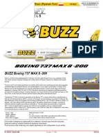 Boeinf 737 MAX 8 Buzz 1 - 100