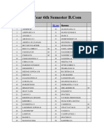 6th Sem