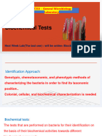 Biochemical Tests I - 1