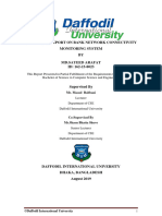 Internship Report On Bank Network Connectivity Monitoring System BY MD - Sayeed Arafat ID: 162-15-8023