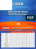 Cef Analise de Vagas Polos e Densidade 2024