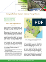 Natural Capital Kenya - PBNo.1 - Policy Makers