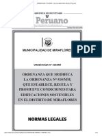 ORDENANZA #539 - MM - Norma Legal Diario Oficial El Peruano