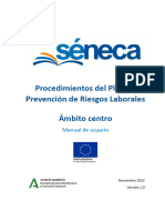 Manual SÉNECA - Procedimientos PRL Centros