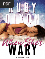 When She S Wary Risdaverse - Ruby Dixon