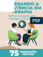 Ebook Superando A Resistencia em Terapia Tecnicas Avancadas para Psicologos e Terapeutas