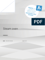 Steam Oven: 3fhjtu FS