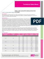 Fletcher Glasswool Tech Data TDS-Pink-Partition-Rev4