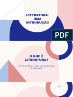 Literatura-Uma Introduã Ã o