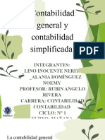 Contabilidad General y Simplificada