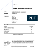 118 01843 01 Carbowax Polyethylene Glycol Peg 1450 Tds