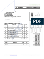 Isc N-Channel MOSFET Transistor: IPA045N10N3, IIPA045N10N3