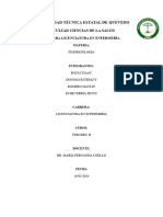 Universidad Técnica Estatal de Quevedo: Facultad Ciencias de La Salud