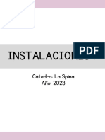 Resumen Instalaciones 1 La Spina