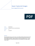 HOWTO Debayer Captured Images