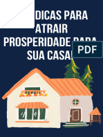 7 Dicas para Prosperidade em Casa 2