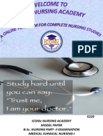 Medical Surgical Nursing-I Paper