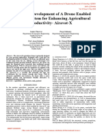 Design and Development of A Drone Enabled Spraying System For Enhancing Agricultural Productivity - Airavat-X