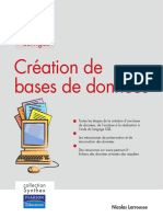 Creation de Bases de Donnees