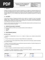 1.-Objeto: Trabajos en Emplazamientos Con Riesgo de Incendio O Explosión