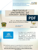 Protocolo Universal de Cirugía Segura 2024