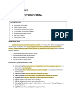 Chapter Three Raising of Own Capital