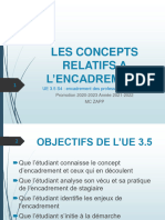 Les Concepts Relatifs A L'Encadrement: UE 3.5 S4: Encadrement Des Professionnels de Soins