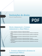 6 Direito Administrativo. Bens Pbicos Estrutura Adm 2020.2