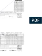 Formato de Registro de Notas 2024