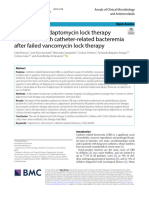 Usefulness of Daptomycin Lock Therapy in Children With Catheter-Related Bacteremia After Failed Vancomycin Lock Therapy