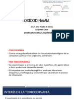 1 Toxicodinamia. Fases