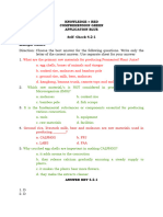 Knowledge Red Comprehension Green Application Blue Self-Check 4.2-1 Multiple Choice