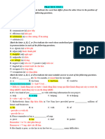 PRACTICE TEST 4 - Key