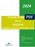 Analise de Riscos NR-12 - Secador