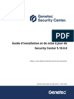 FR - Security Center Installation and Upgrade Guide 5.10.0.0