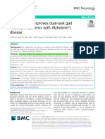 17 B Rivastigmine Improves Dual-Task Gait Velocity in Patients With Alzheimer's Disease