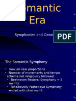 Romantic Era Symphony