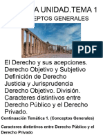 Dci. Primera Unidad. Conceptos Generales