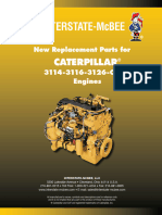 Caterpillar 3114, 3116, 3126, C7, C9 Parts Catalog