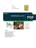 Practica de Estabilización Con Cal