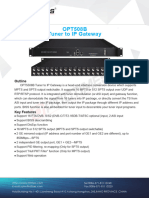 OPT-5508B Tuner To IP Gateway