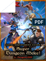 Super Dungeon Melee - Level Adjustment Guide