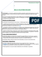 1 - Preparação para Avaliaçao de Ciências Eletricidade e Cargas Elétricas