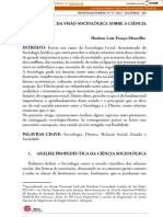 Visão Sociológica Sobre A Ciência Do Direito