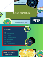 Crisis Climática