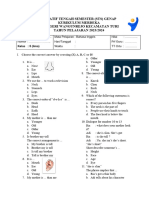 STS Bahasa Inggris Kelas 5 - Done