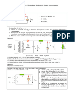 3exercices en Diodes